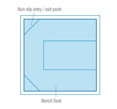 Square Spa Diagram