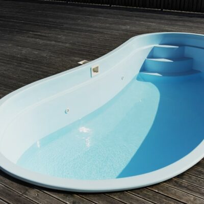 Blog Pool With Stairs Wooden Floor
