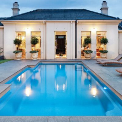 001 Compass Pools Australia Vogue Family Pool With Pool Lights In Lovely Banks Geelong Vic